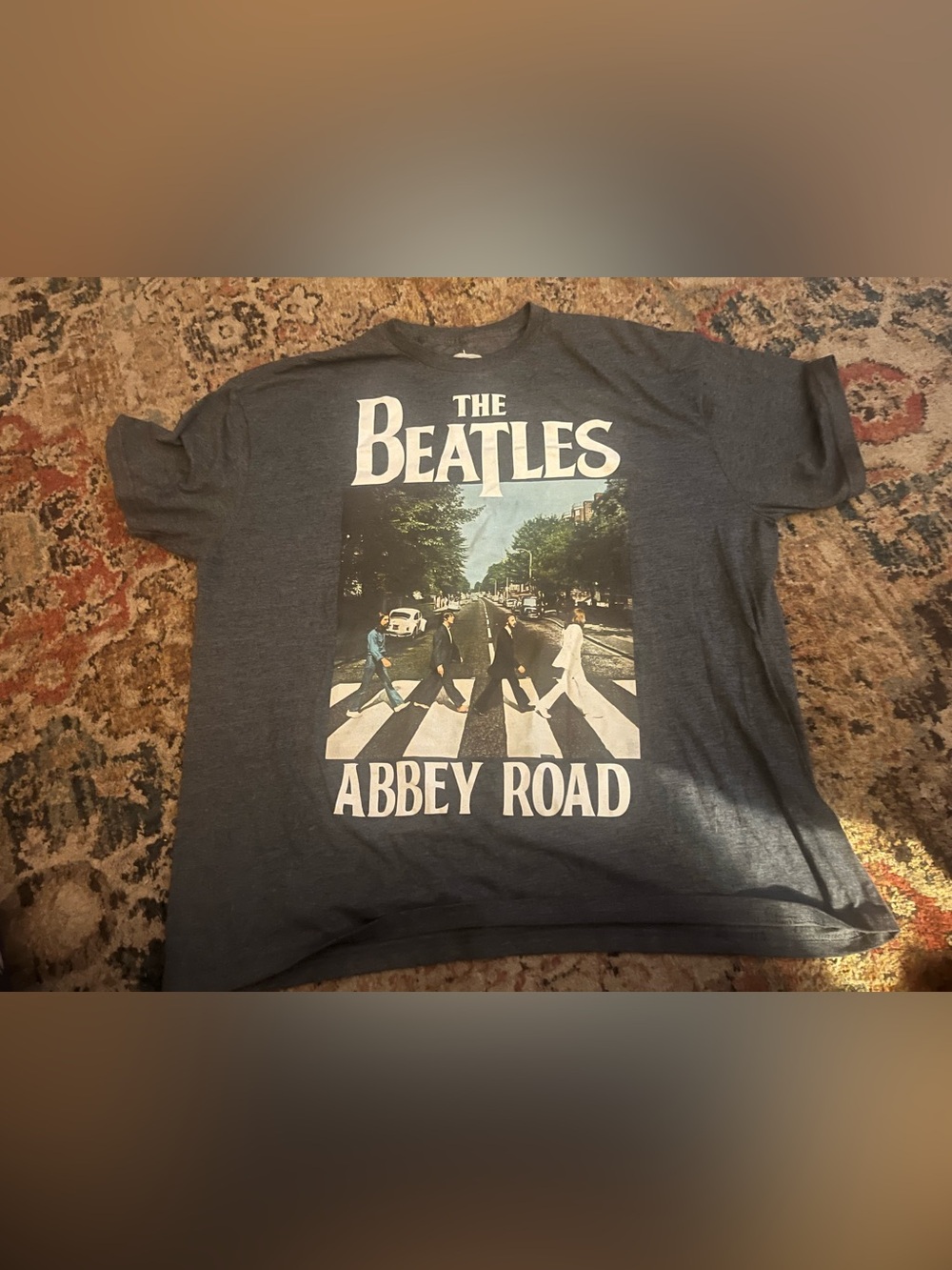 The Beatles Abbey Road Graphic Tee - Blue/gray